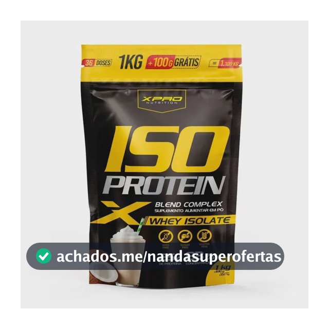 Whey protein Musclebox Iso Blend Complex zero açucar Low em pó sabor Cocada x 1.1kg