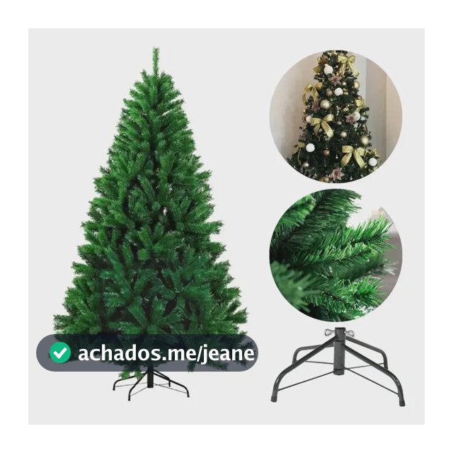 Arvore De Natal 2,10m Luxo Galhos Bem Cheia Pinheiro Verde D'presentes