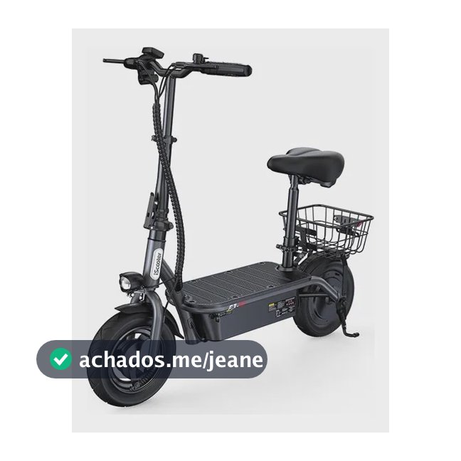 Scooter Elétrico F3 Dobrável Para Adultos Motor 1000w 45km/h Preto