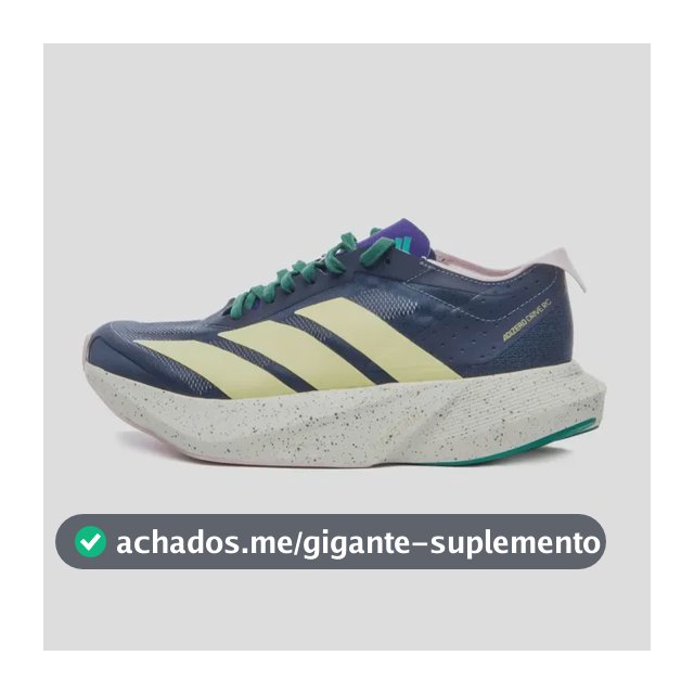 Tênis Feminino Adizero Drive Rc adidas Azul Liso 36 Br