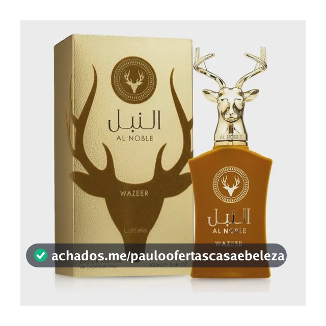 Perfume Árabe Wazeer Al Noble Masculino 100ML