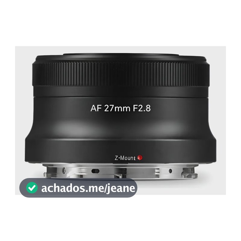 Lente 27mm F2.8 7artisans Auto Foco Montagem Nikon Z-mount P Montagem Nikon Z Preto