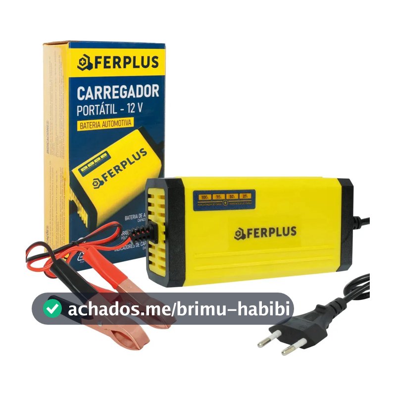 Carregador 12v 24w Bivolt 2a Moto Carro Inteligente