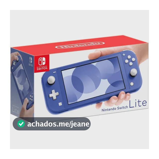 Nintendo Switch Lite 32gb Standard Azul