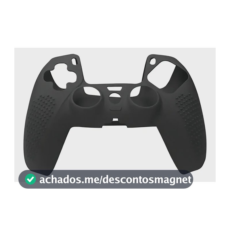 Capa protetora antiderrapante compatível com Ps5 dualsense cor preto