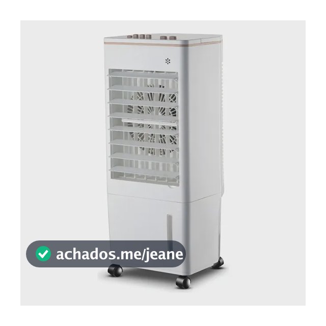 Climatizador De Ar Portátil Umidificador 8 Litros 4 Funções