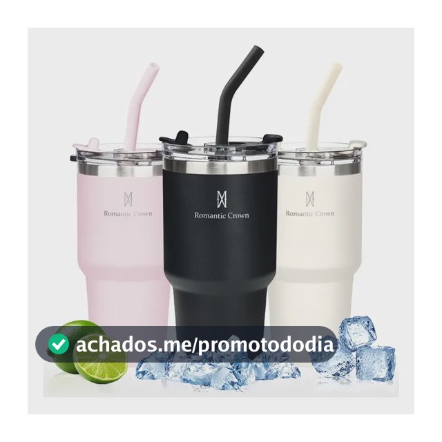 Copo Térmica 600ml Inox Anti-vazamento Para Café/chá/bebidas