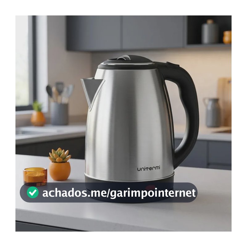 Chaleira Elétrica Unitermi Atacama Inox 1.8l