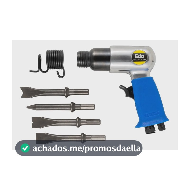 Martelete Pneumático Eda Profissional 8PK 4500 BPM