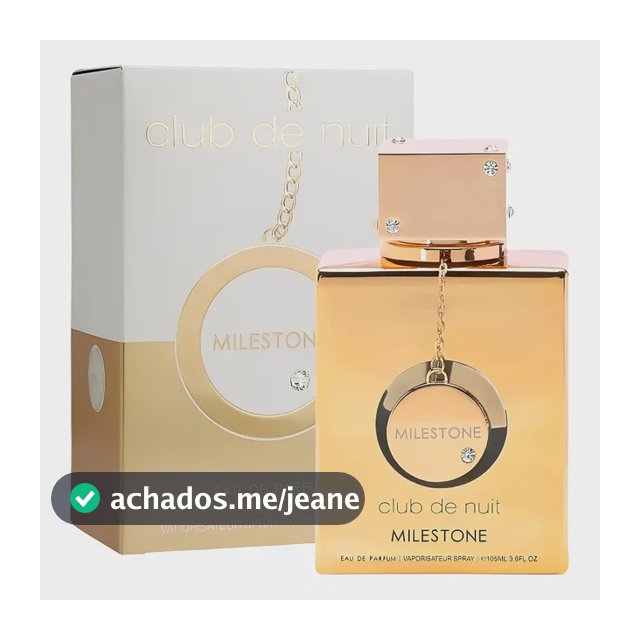 Perfume Unissex Armaf Club De Nuit Milestone 105ml