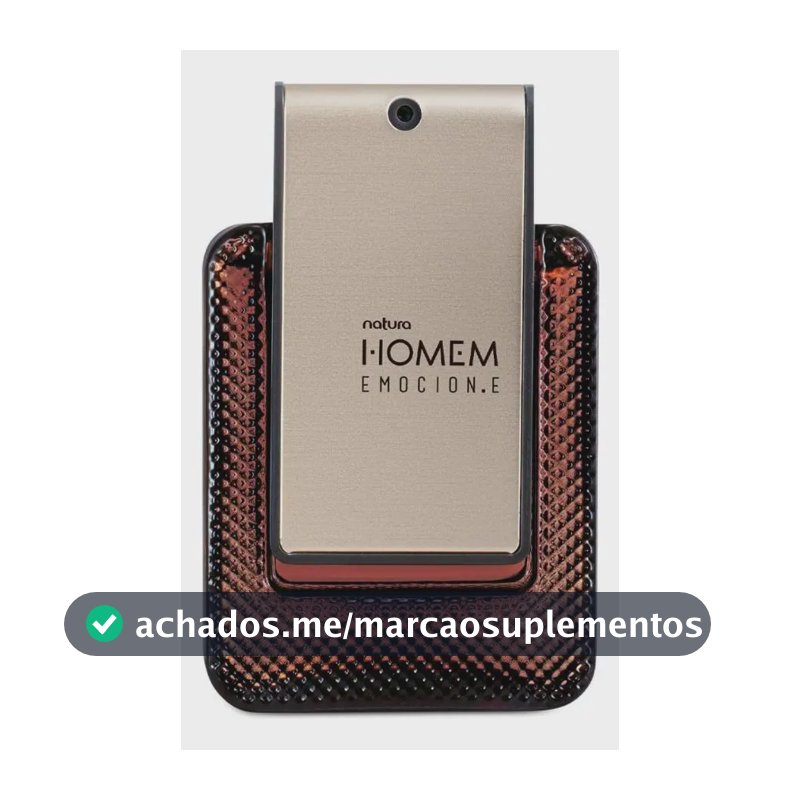 Natura Homem Emocion.e Deo Parfum 100ml Para Masculino Volume da unidade 100 mL