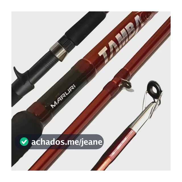 Vara Maruri Tamba 2,10m 40-80lb Para Carretilha 2 Partes
