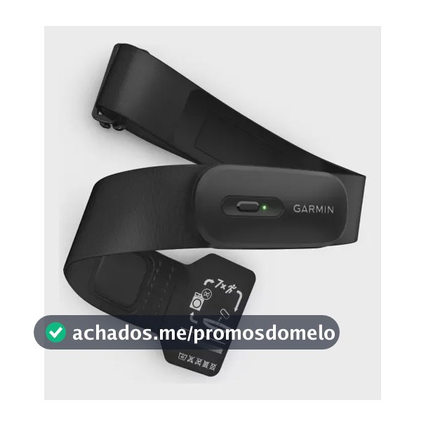 Cinta Cardíaca Garmin Hrm 200 M-xl 010-13388-00 Preto Preto M/xl