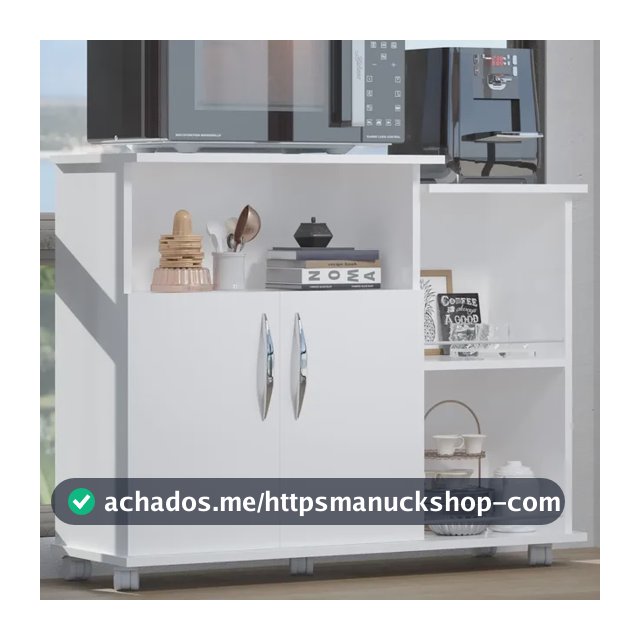 Fruteira Armário Balcão Forno Microondas 2 Porta Organizador