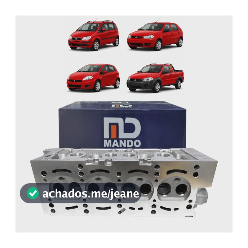 Cabeçote Fiat Idea Palio Punto Strada 1.4 Fire 8v Novo