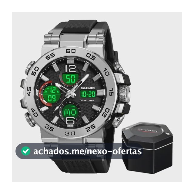 Relógio Masculino Skmei 2499 Prova D'água Digital Esportivo