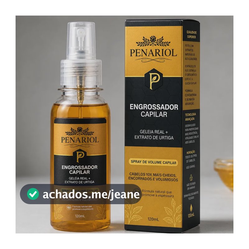 Tonico Engrossador Antiqueda Penariol  Cresce E Fortalece