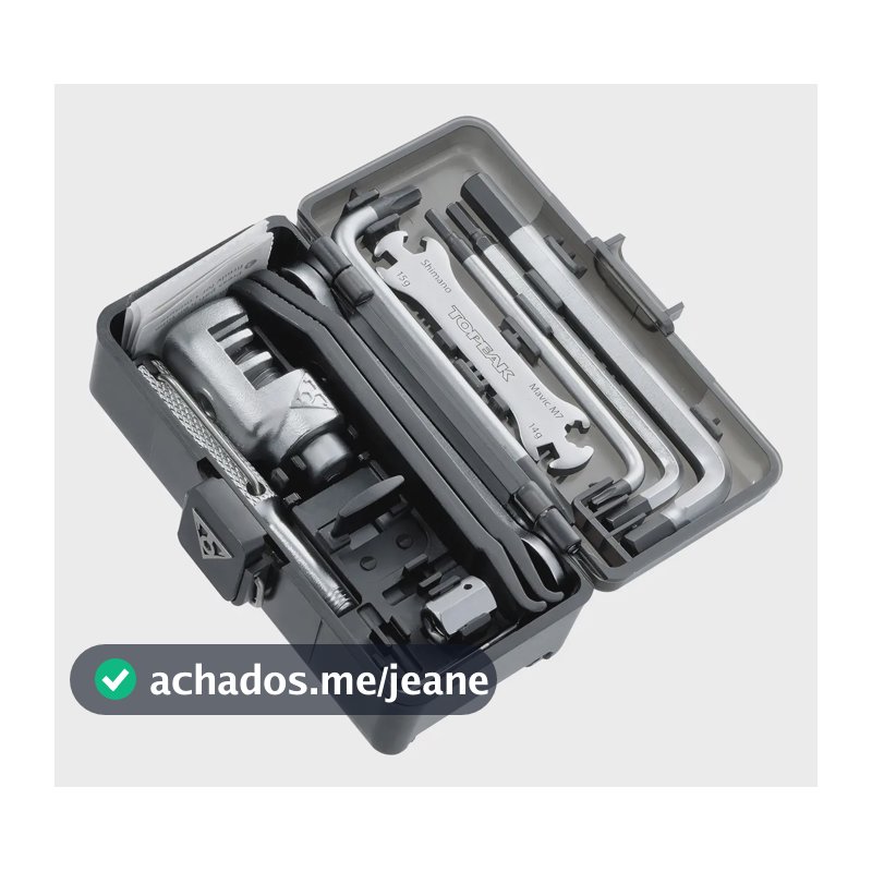 Kit Caixa Ferramentas Topeak Survival Gear Box 30 Funções