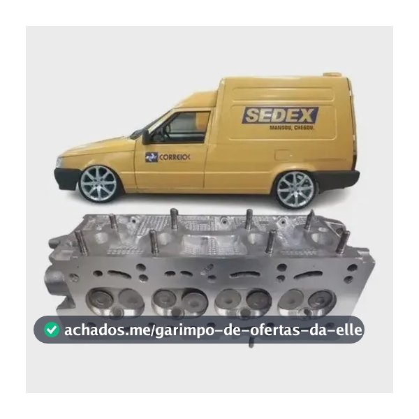 Cabeçote Fiat Fire D24 Fiorino Palio 1.0 1.3 8v Montado