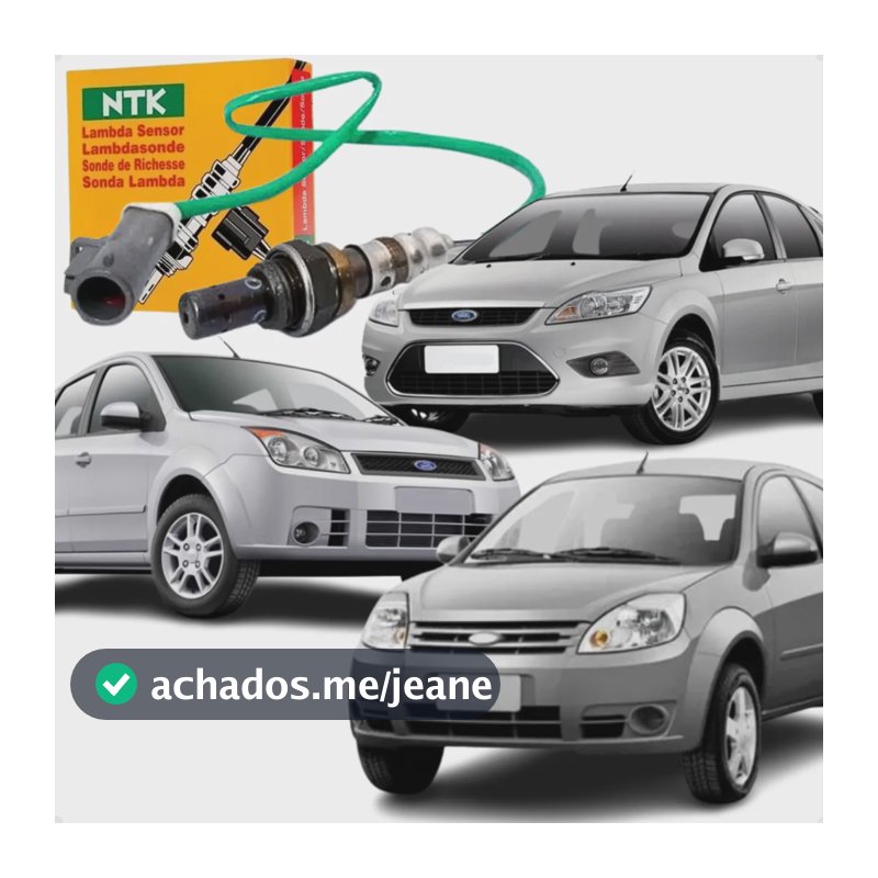 Sonda Lambda Catalizador Fiesta Ka Focus 1.0 1.6 2.0 8v 16v Todos Veículos