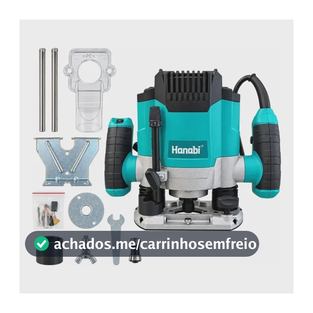 Tupia Coluna 1400w Hanabi Com 2 Hastes Guia Paralela E Bocal 220v