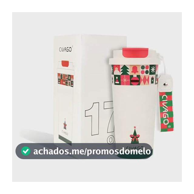 Civago Copo Térmico 500ml Aco Inoxidável316 Várias Cores