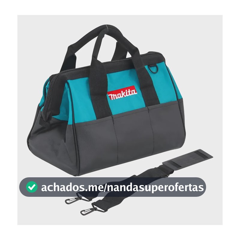 Bolsa De Lona Para Ferramentas Com 11 Bolsos - Makita