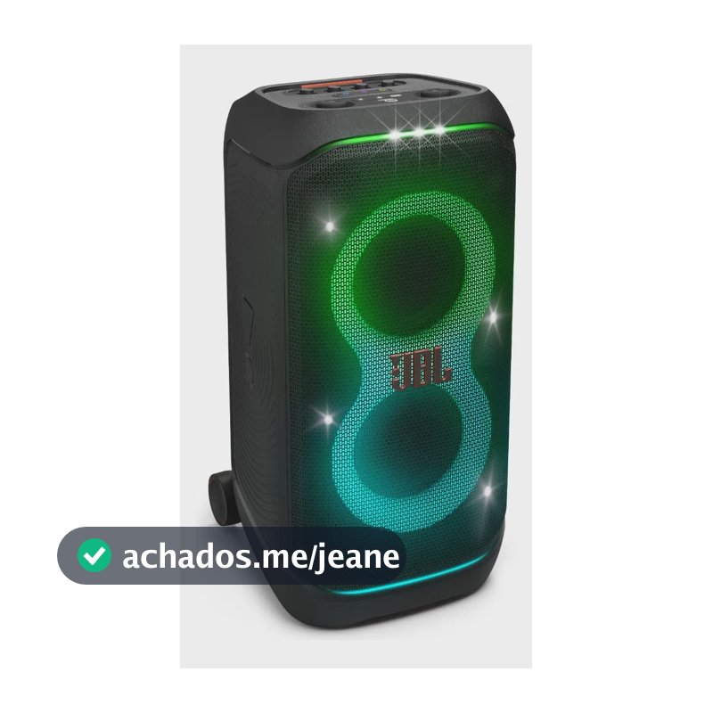 Caixa De Som Partybox Stage 320 Blpbstage320br Jbl Preto 127/220v