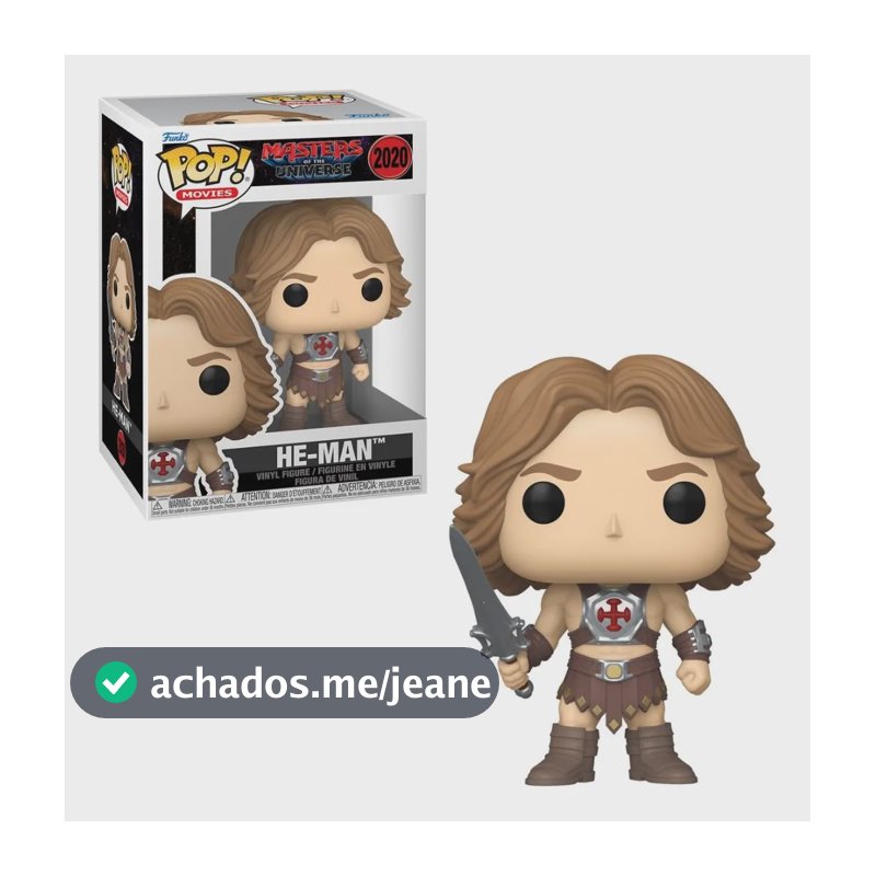 Boneco Funko Pop! Mestres Do Universo Live Action - He-man