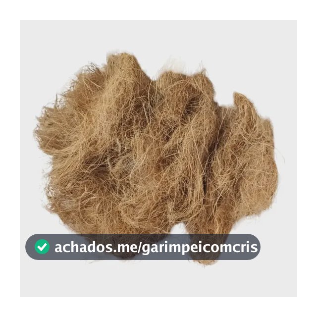5 Litros Fibra De Coco Em Fios P/ Orquídeas Ninhos Terrário