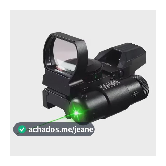 Mira Telescópica Monocular Hd101b Laser Verde Externo (20mm)