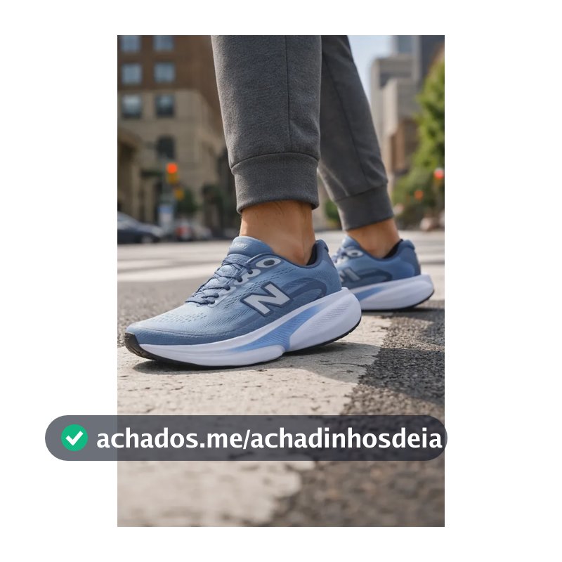 Tênis New Balance De Corrida Fresh Foam Ellipse Masculino  Azul-claro 41 Br