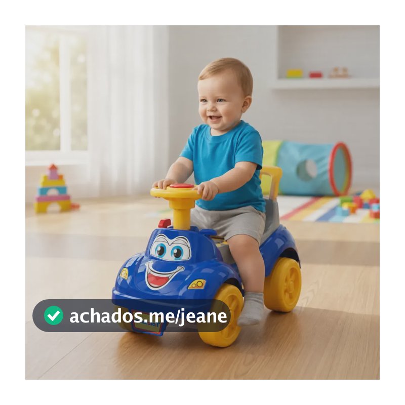 Totoka Triciclo Infantil Bebe Motoca Totokinha Menino Azul