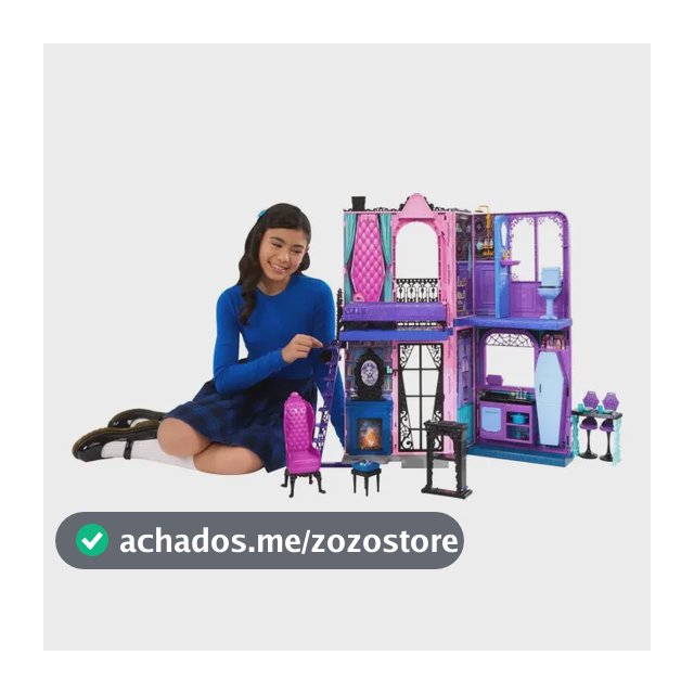 Casa Bonecas Mattel Monster High Hotel Boo-tique Jbf16 Colorido