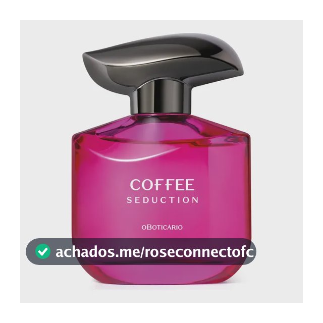 O Boticário Coffee Woman Seduction Colônia 100ml
