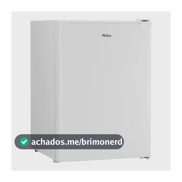 Frigobar Philco 68 Litros Compacto Econômico Compressor Porta Reversível PFG85B