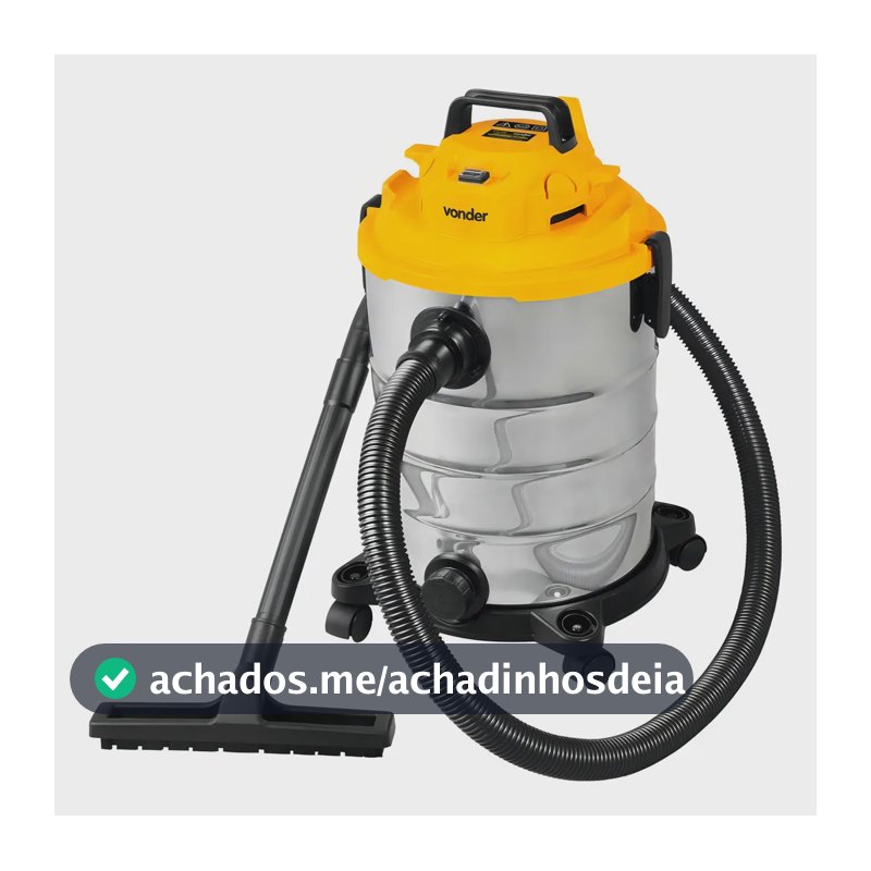 Aspirador De Pó e Líquidos 1200w 30 Litros Apv 1230 Linha Profissional Vonder