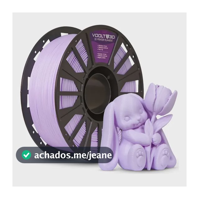 Filamento Pla  Macaron Velvet- Várias Cores -1kg  - Voolt 3d