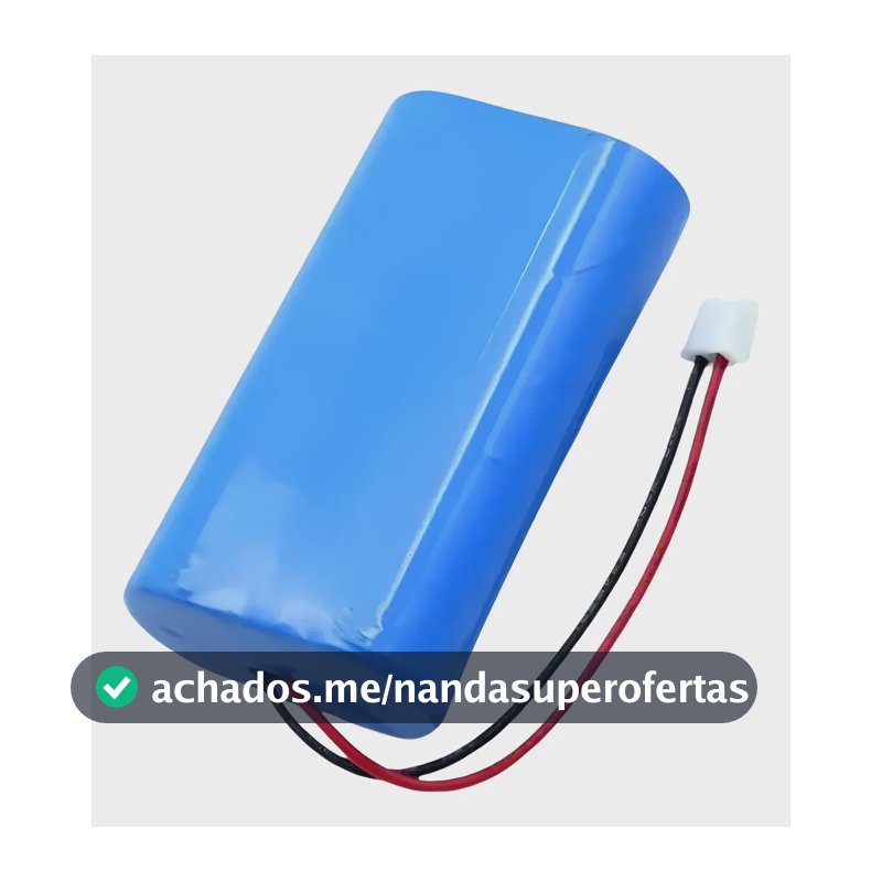 Bat. De Caixa De Som 7,4v 3300mah Modelo 18650 C/fio 7.4v