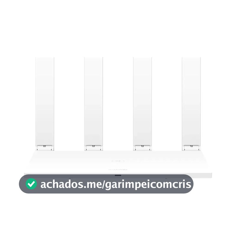 Roteador HUAWEI WiFi AX2S 5 GHz Wi-Fi 6 HarmonyOS Mesh+ EasyMeshVisualização de Diagnósticos do Wi-Fi Controle Parental Branco