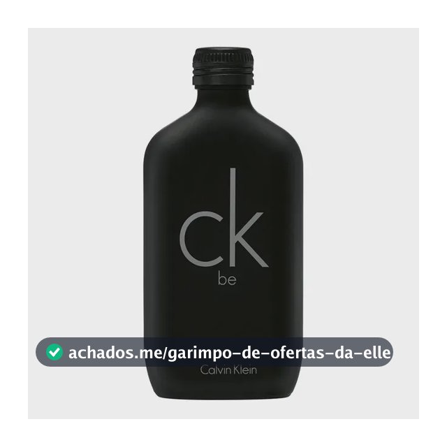 Perfume Masculino e Feminino Ck Be Eau de Toilette 200ml Calvin Klein