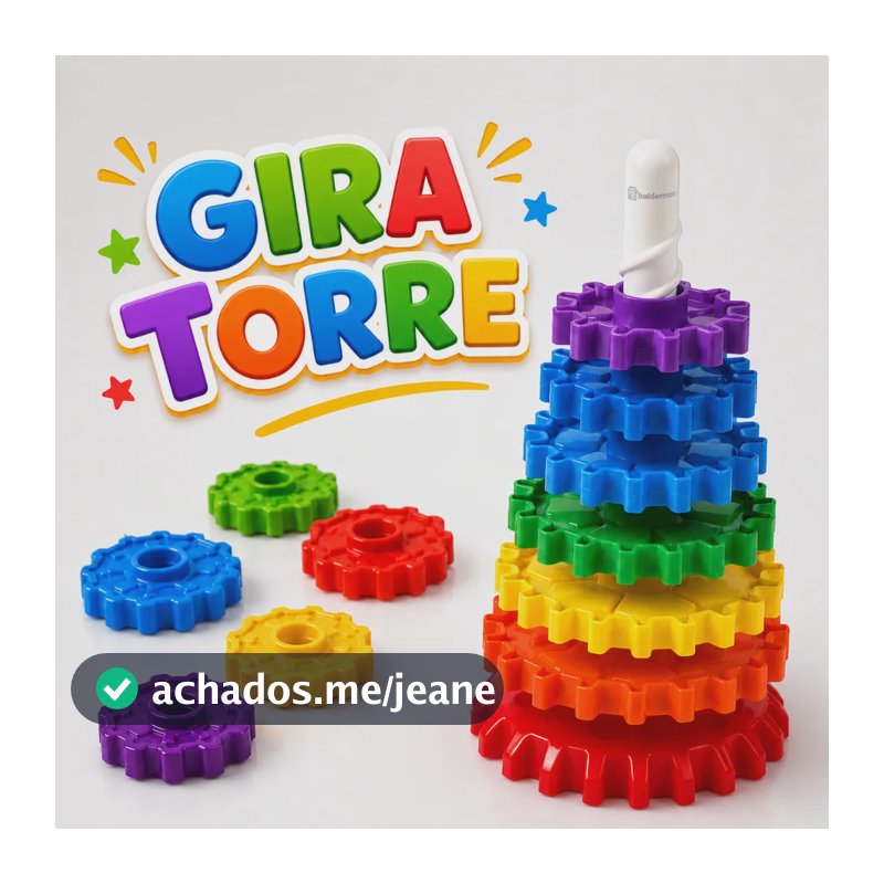 Brinquedo Infantil Didático Giro Mágico Gira Gira Divertido Colorido