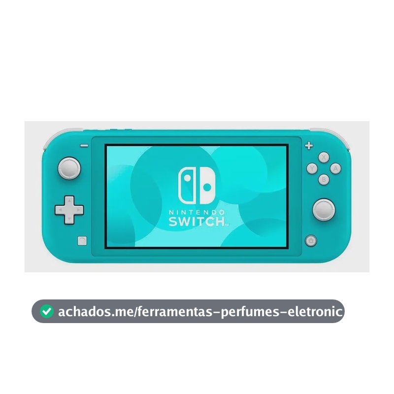 Console Nintendo Switch Lite 32gb Azul Turquesa Standard Tela 5,5'' Cor Azul-turquesa