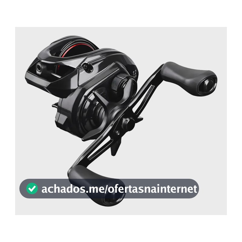 Nova Carretilha Daiwa Pt 300hl - 2025 - Drag 13kg Preto Esquerdo