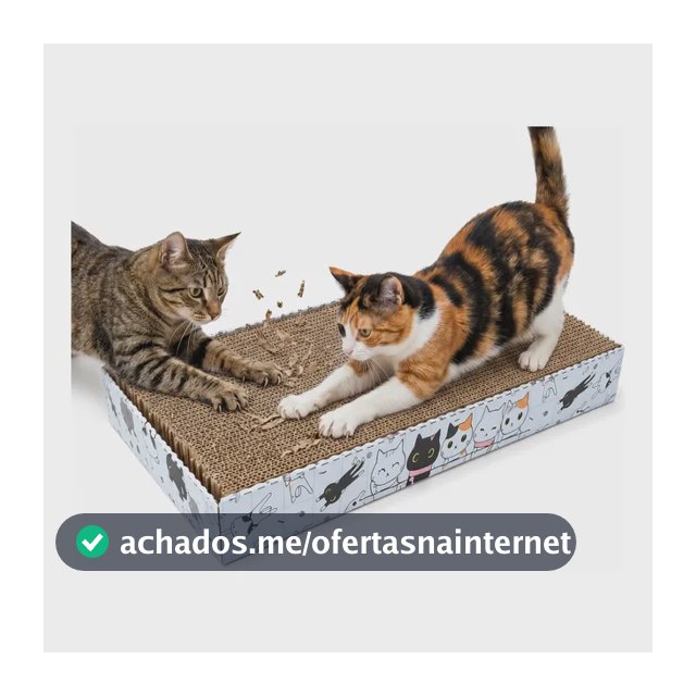 Arranhador De Papelão Para Gatos Brinquedo
