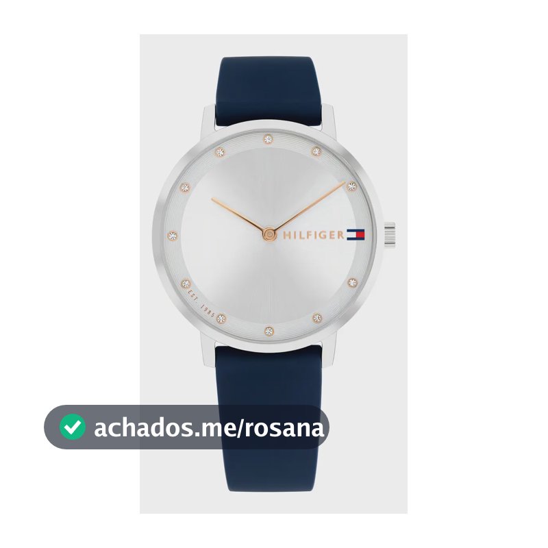 Relógio feminino Tommy Hilfiger 1782732 azul