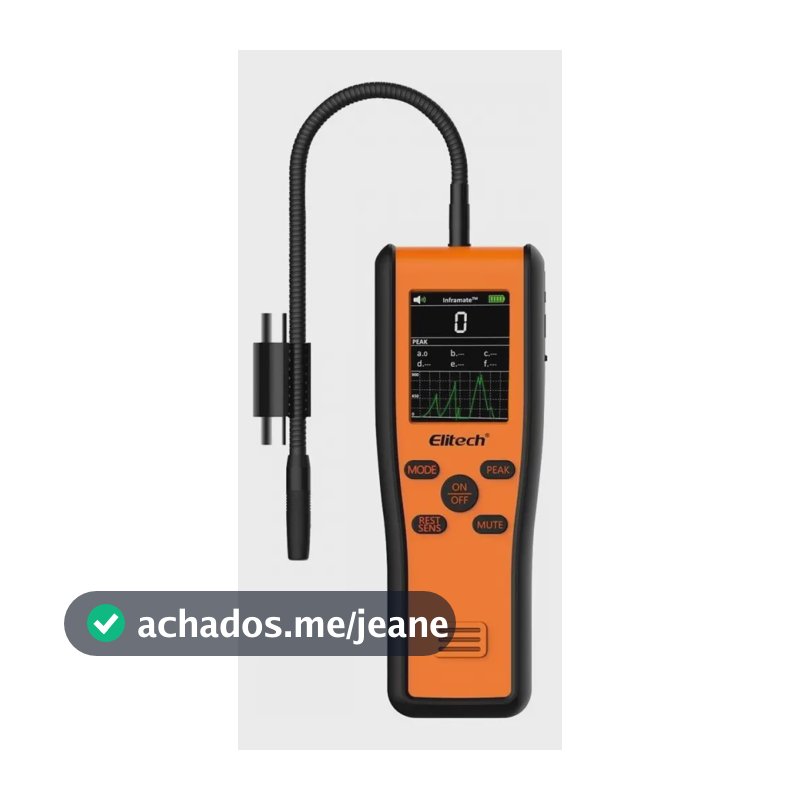 Detector De Fuga De Gás Com Sensor De Infra/diodo - Elitech