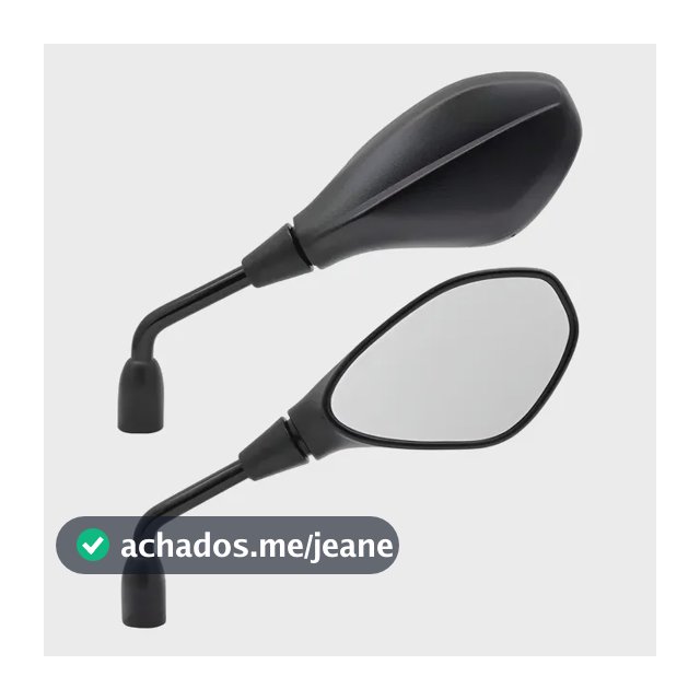 Retrovisor Gs 650 F800 Bmw Fixo Convexa Rosca Honda Par