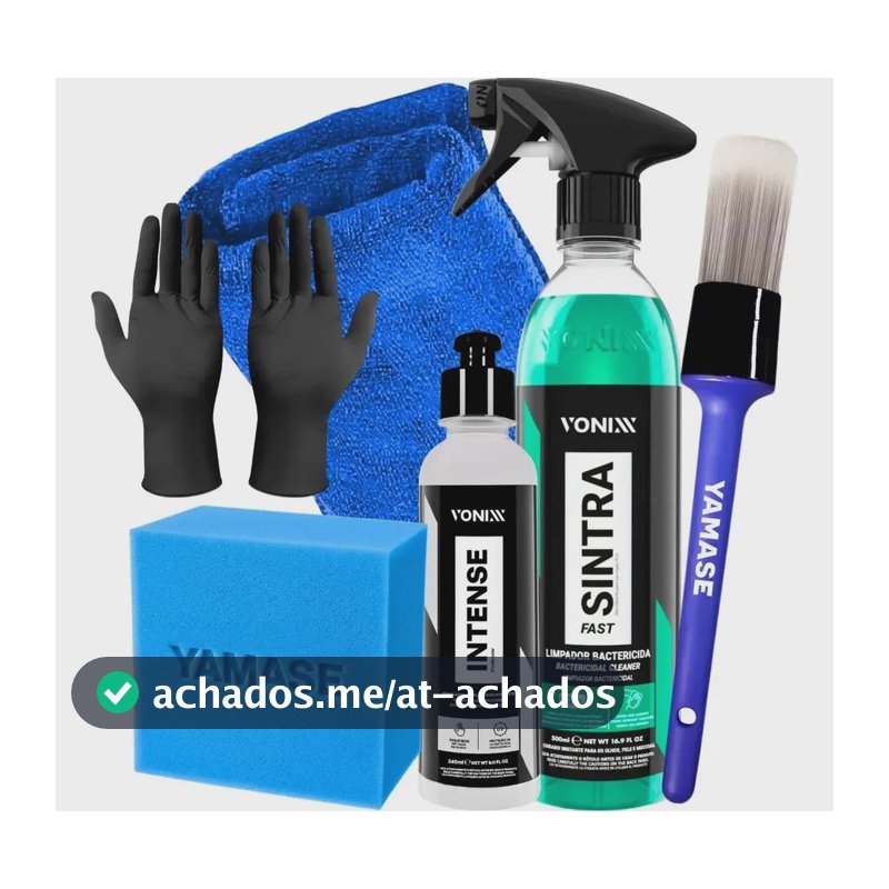 Kit Intense Renova Revitalizador Plástico Sintra Fast Vonixx