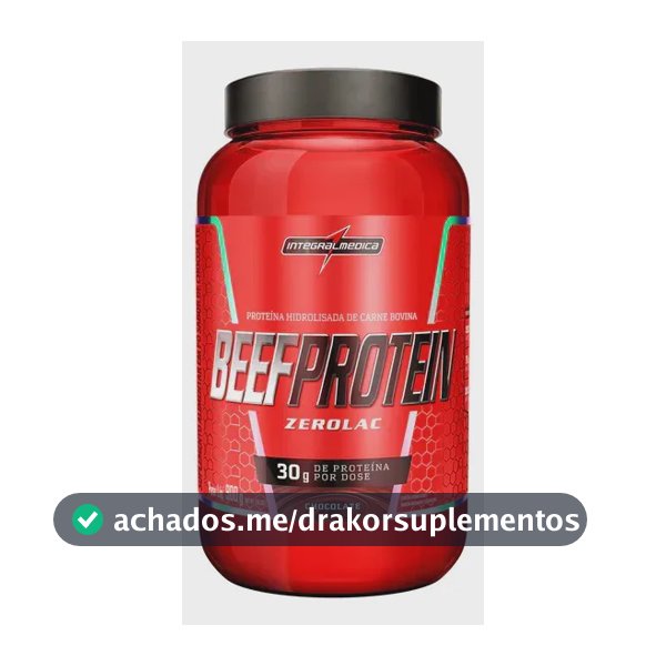 Whey Beef Protein Chocolate 900g Integralmédica